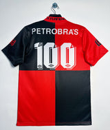 Flamengo 1995 Vintage Retro Home Centennial Edition Jersey (with number) - Concept Kits