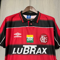 Flamengo 1997/98 Vintage Retro Red/Black Home Jersey