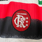 Flamengo 1997 Retro White/Red/Black Away Jersey