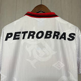 Flamengo 1997 Retro White/Red/Black Away Jersey