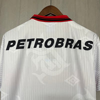 Flamengo 1997 Retro White/Red/Black Away Jersey