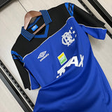 Flamengo 1999/00 Vintage Retro Blue/Black Home Jersey
