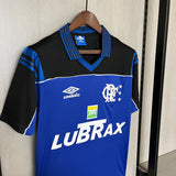 Flamengo 1999/00 Vintage Retro Blue/Black Home Jersey