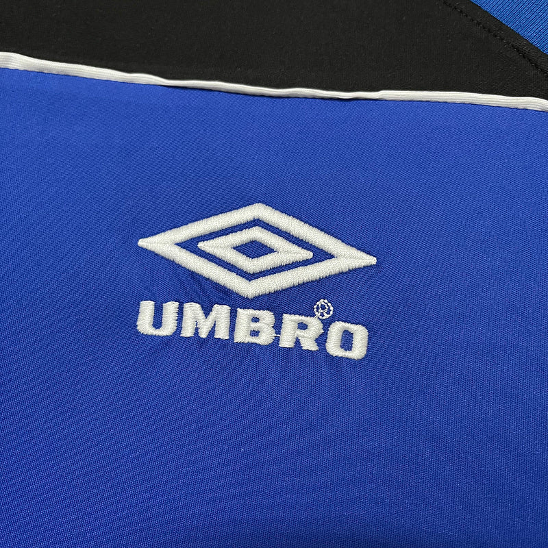 Flamengo 1999/00 Vintage Retro Blue/Black Home Jersey