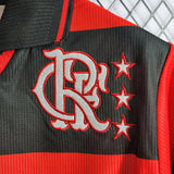 Flamengo 1999 Retro Orange/Black Home Jersey