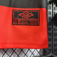 Flamengo 1999 Retro Orange/Black Home Jersey