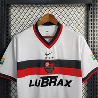 Flamengo 2001 Season Retro White Away Jersey