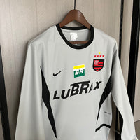 Flamengo 2002/03 Retro White Long Sleeve Jersey