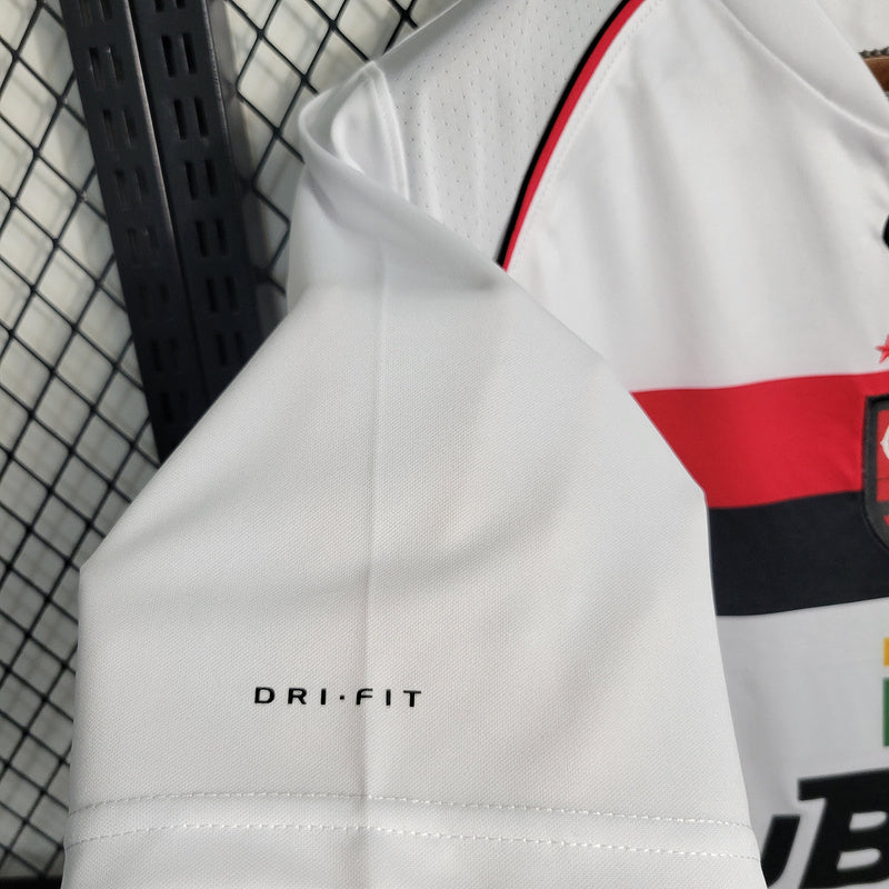 Flamengo 2002 Retro White Away Jersey