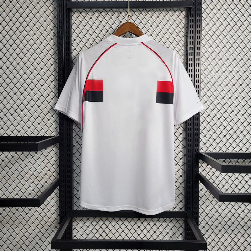 Flamengo 2002 Retro White Away Jersey
