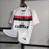 Flamengo 2002 Retro White Away Jersey