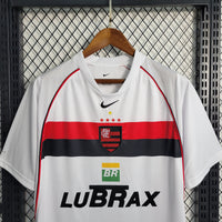 Flamengo 2002 Retro White Away Jersey