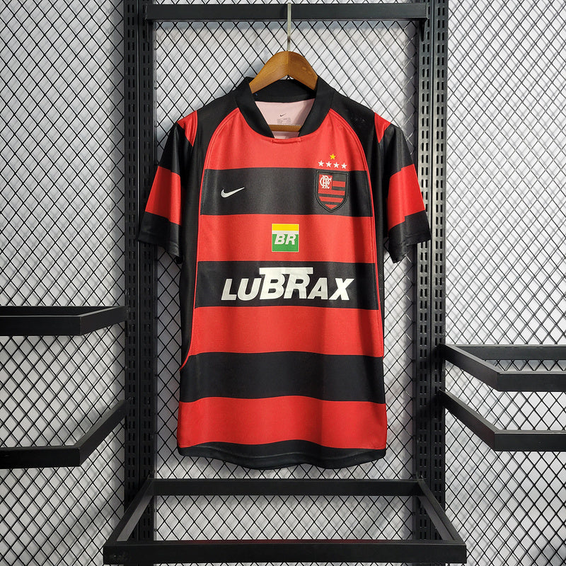 Flamengo 2003/04 Retro Red/Black Home Jersey