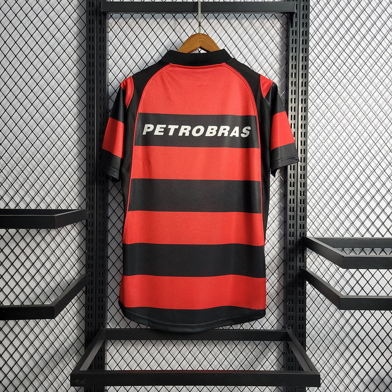 Flamengo 2003/04 Retro Red/Black Home Jersey