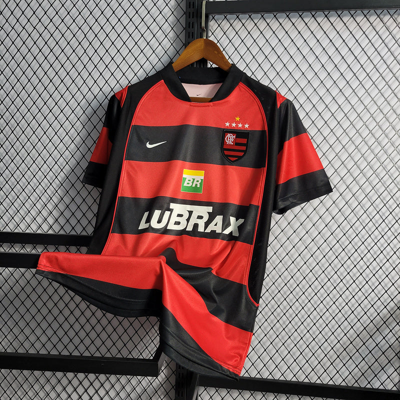 Flamengo 2003/04 Retro Red/Black Home Jersey
