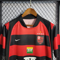 Flamengo 2003/04 Retro Red/Black Home Jersey