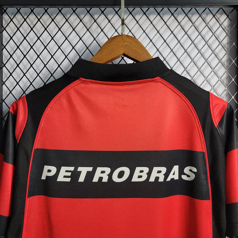 Flamengo 2003/04 Retro Red/Black Home Jersey