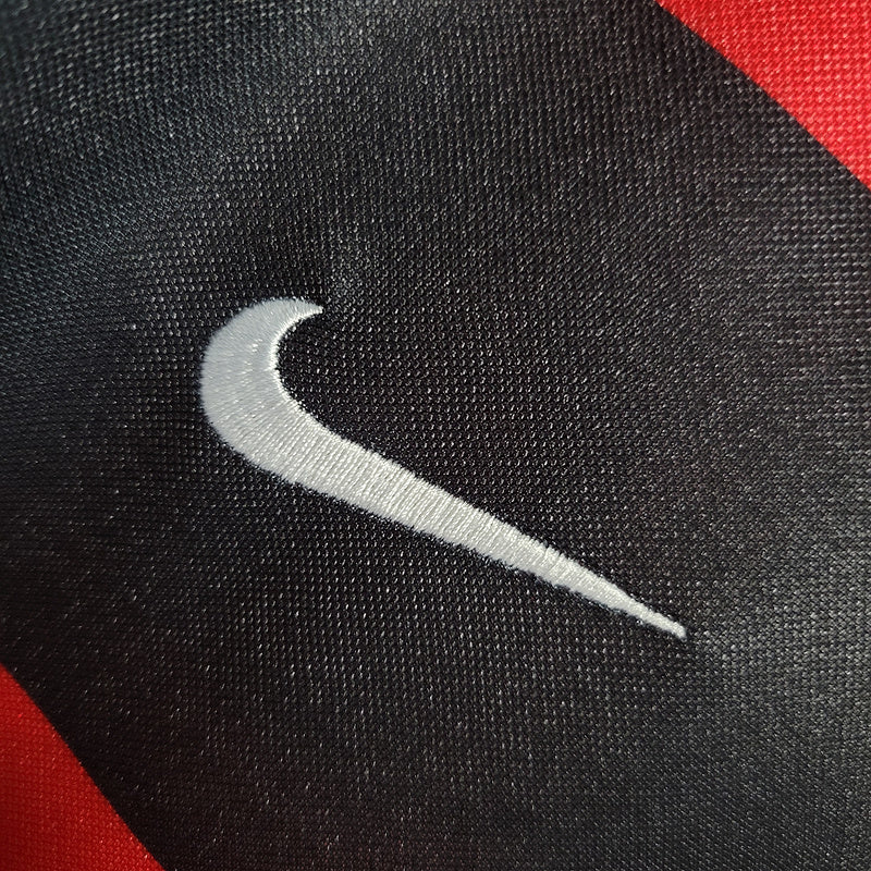 Flamengo 2003/04 Retro Red/Black Home Jersey