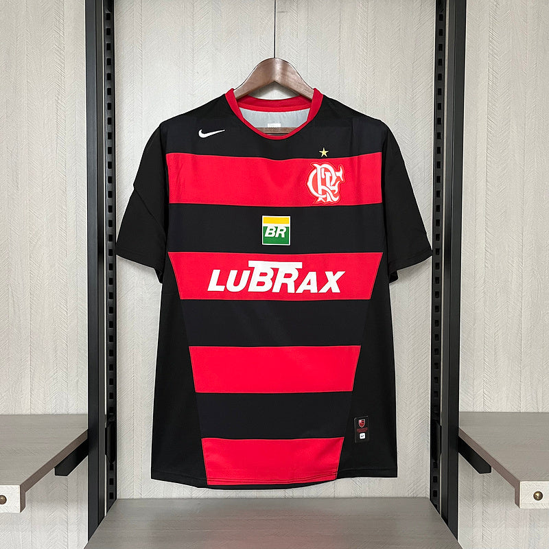Flamengo 2005/06 Retro Red/Black Home Jersey