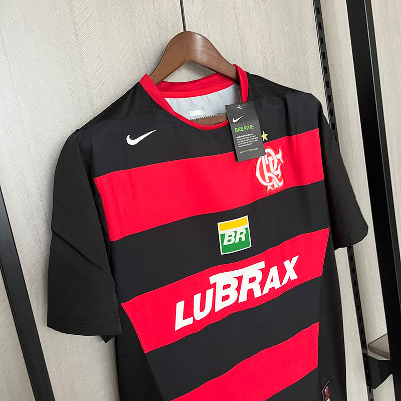 Flamengo 2005/06 Retro Red/Black Home Jersey