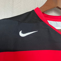 Flamengo 2005/06 Retro Red/Black Home Jersey