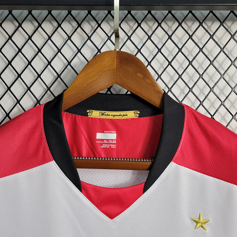 Flamengo 2008/09 Retro White/Red Away Jersey