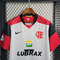 Flamengo 2008/09 Retro White/Red Away Jersey