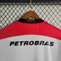 Flamengo 2008/09 Retro White/Red Away Jersey