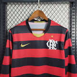 Flamengo 2009 Retro Version Home Long Sleeve Jersey