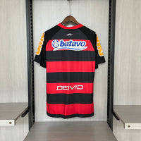 Flamengo 2010 Retro Red/Black Home Jersey