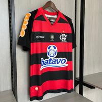 Flamengo 2010 Retro Red/Black Home Jersey