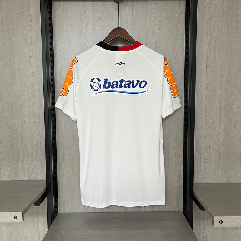 Flamengo 2010 Retro White Away Jersey