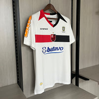 Flamengo 2010 Retro White Away Jersey