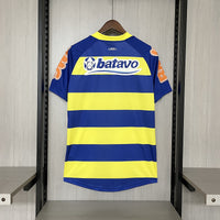 Flamengo 2010 Retro Yellow/Blue Home Jersey
