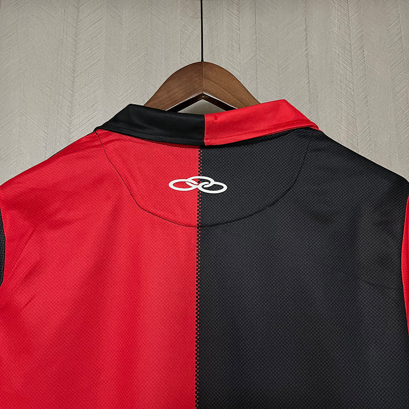 Flamengo 2012 Retro Red/Black Home Jersey
