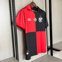 Flamengo 2012 Retro Red/Black Home Jersey