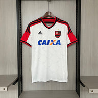 Flamengo 2014 Retro White/Red Away Jersey