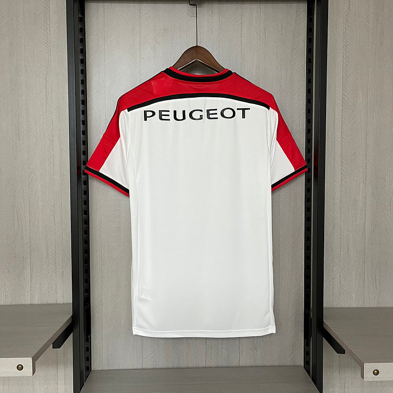 Flamengo 2014 Retro White/Red Away Jersey