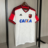 Flamengo 2014 Retro White/Red Away Jersey