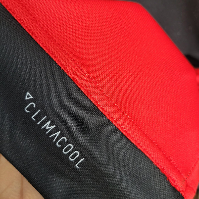 Flamengo 2017/18 Retro Red/Black Away Jersey