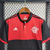 Flamengo 2017/18 Retro Red/Black Away Jersey