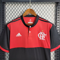 Flamengo 2017/18 Retro Red/Black Away Jersey