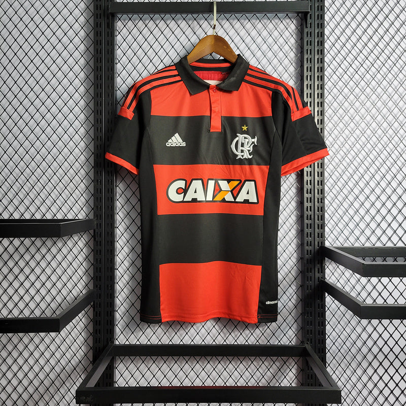 Flamengo 2017/18 Retro Red/Black Home Jersey