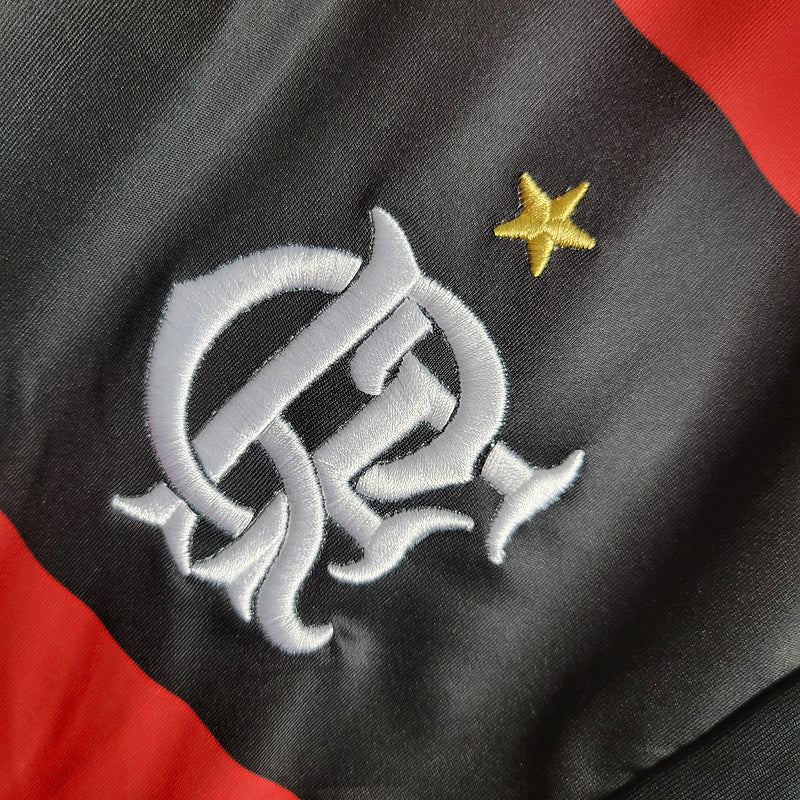 Flamengo 2017/18 Retro Red/Black Home Jersey