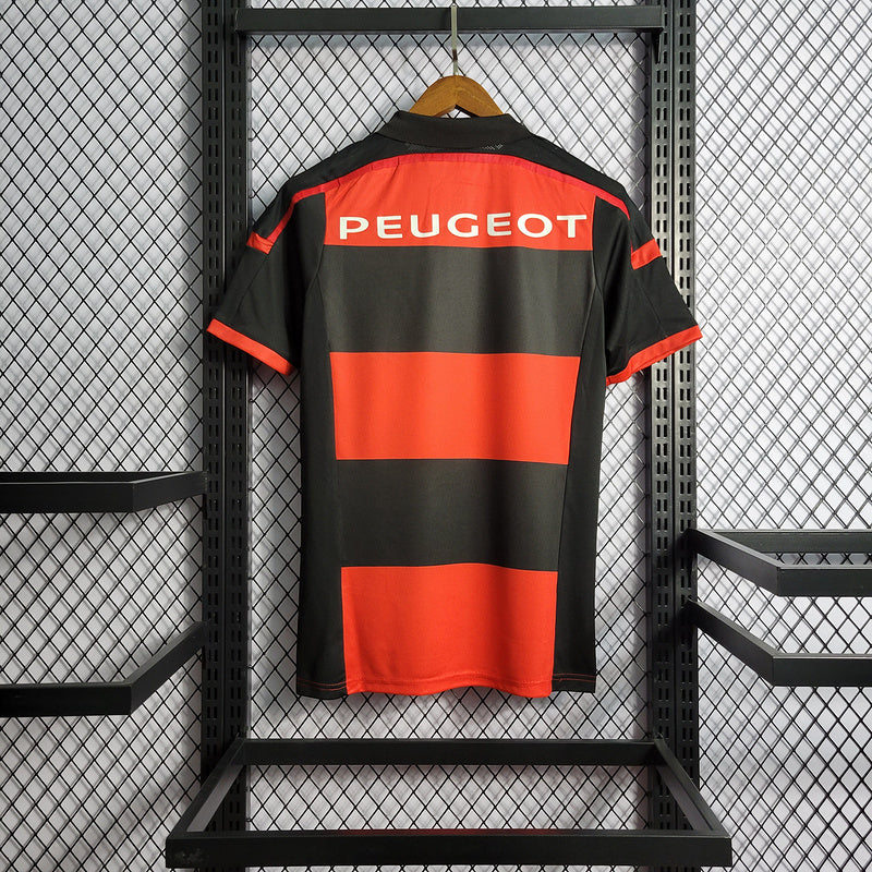Flamengo 2017/18 Retro Red/Black Home Jersey