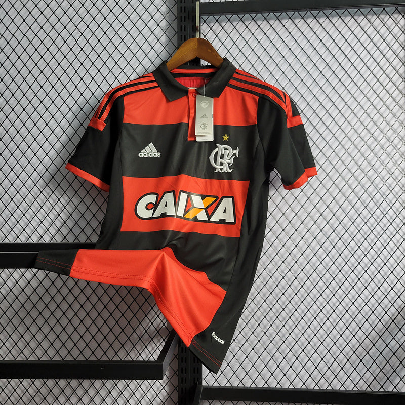 Flamengo 2017/18 Retro Red/Black Home Jersey