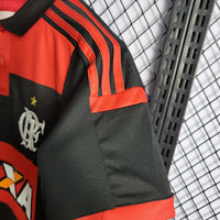 Flamengo 2017/18 Retro Red/Black Home Jersey
