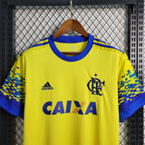 Flamengo 2017/18 Retro Yellow Second Away Jersey
