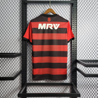 Flamengo 2018/19 Retro Red/Black Stripe Home Jersey