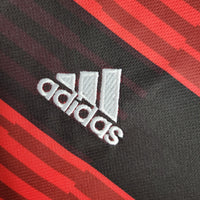 Flamengo 2018/19 Retro Red/Black Stripe Home Jersey